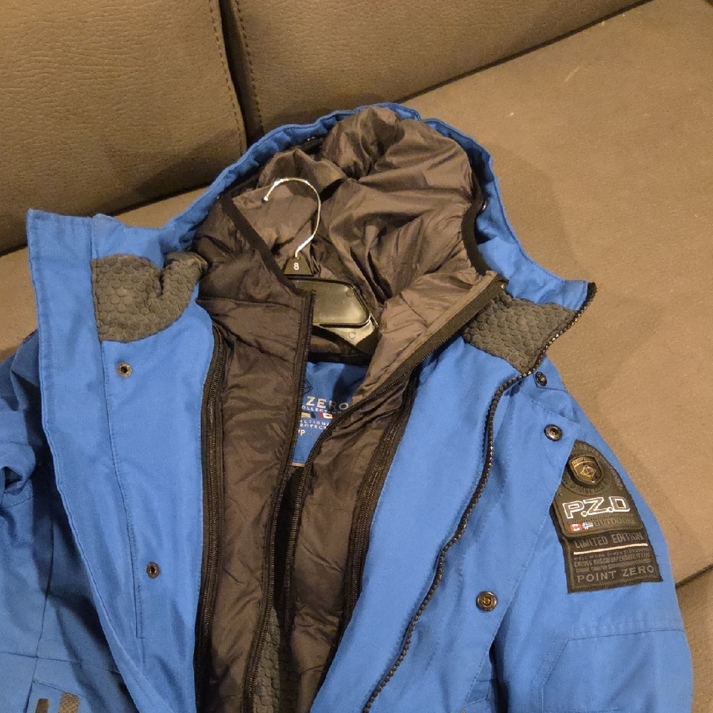 Point Zero Vibrant Blue Performance Jacket - Picture 4 of 5